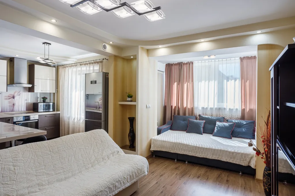 2-комнатная квартира в центре города