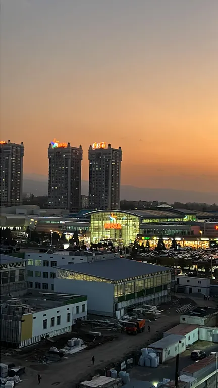 Квартира Стильная евродвушка в жк «гагарин парк» с netflix и smart tv — Алматы