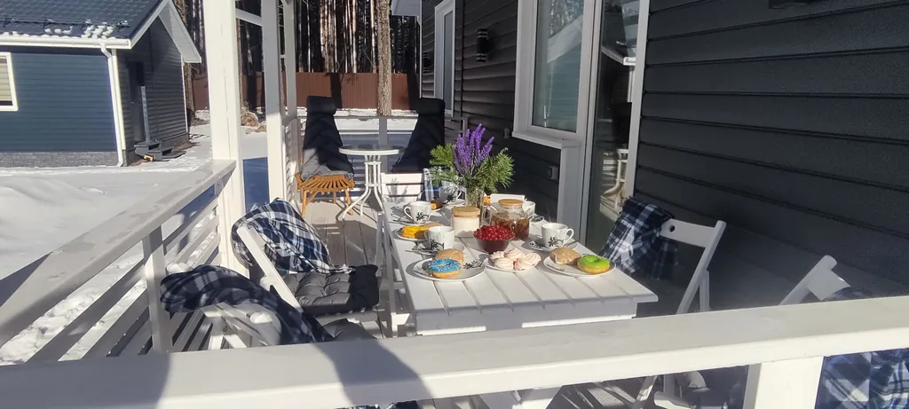 Коттедж Скандинавский дом, Ладога и маяк Vuohensalo в шаговой доступности — Приозерск