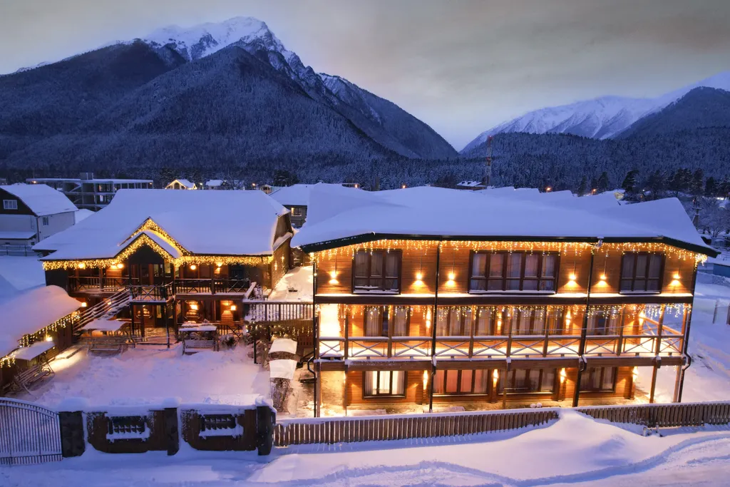 Коттедж Домик без кухни — Архыз