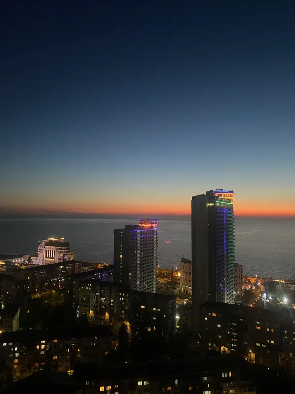 Квартира-студия у моря для наслаждения видом и комфортом