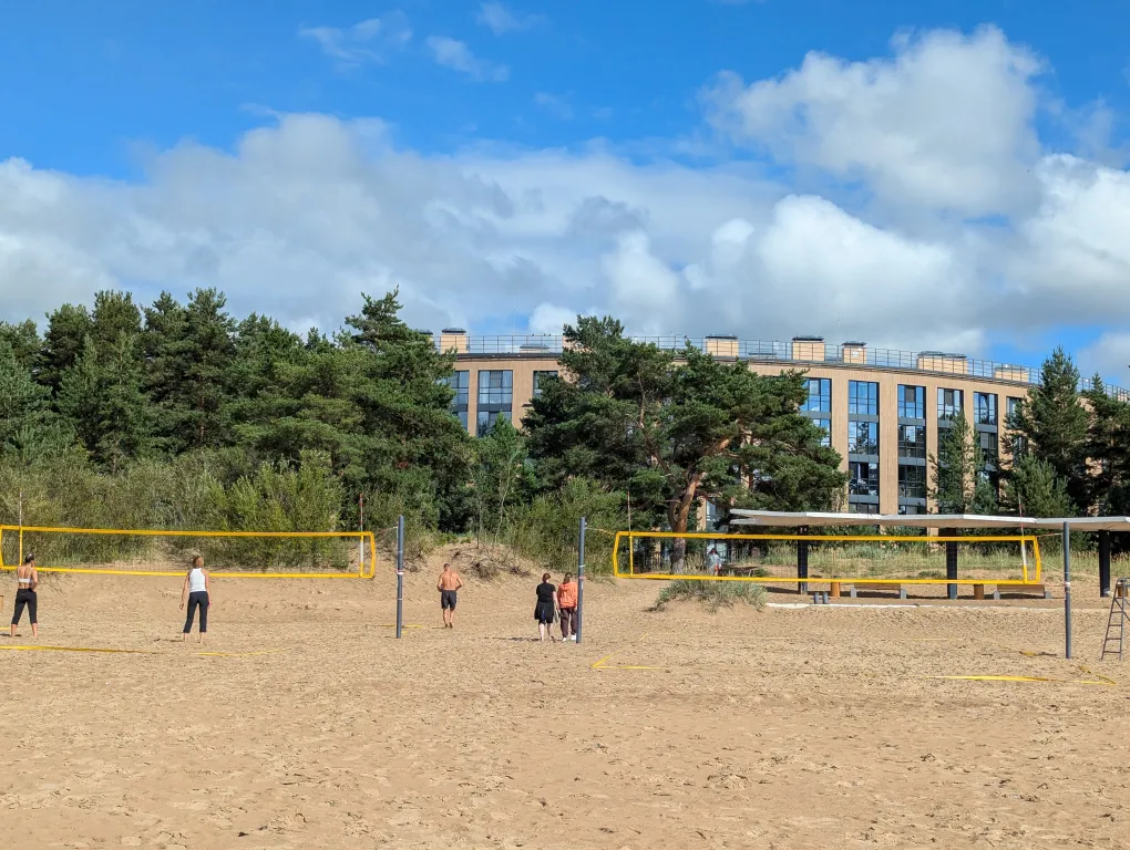 Апартаменты на пляже финского залива