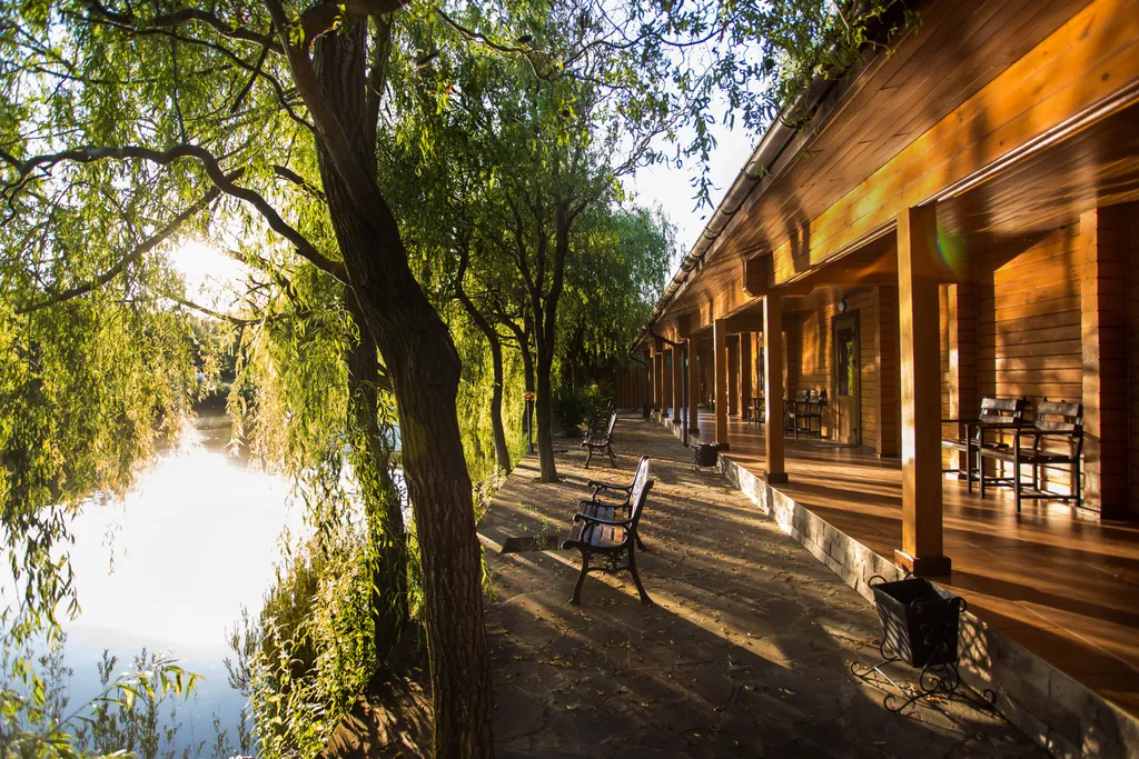 ВИП номер у реки с зоной барбекю, посещение зоны  СПА в подарок!