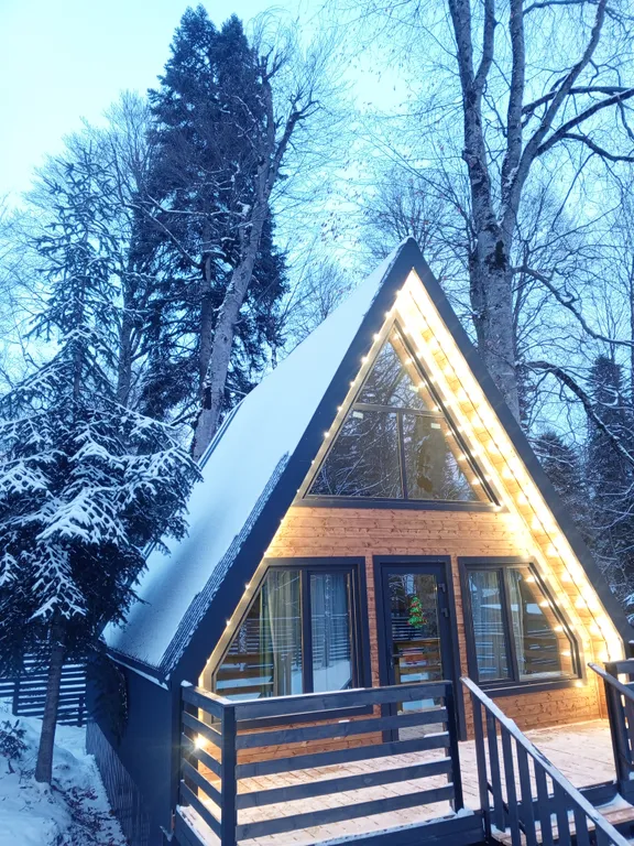 Коттедж 2-комнатный Дом — Архыз