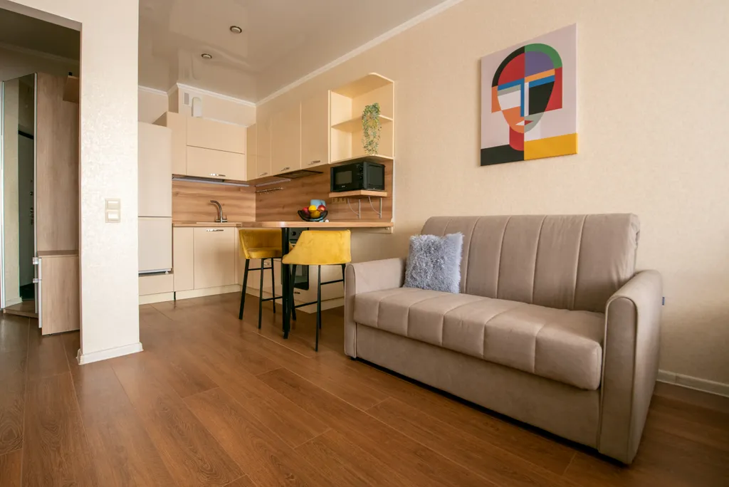 Апартаменты-студия возле метро Аметьево