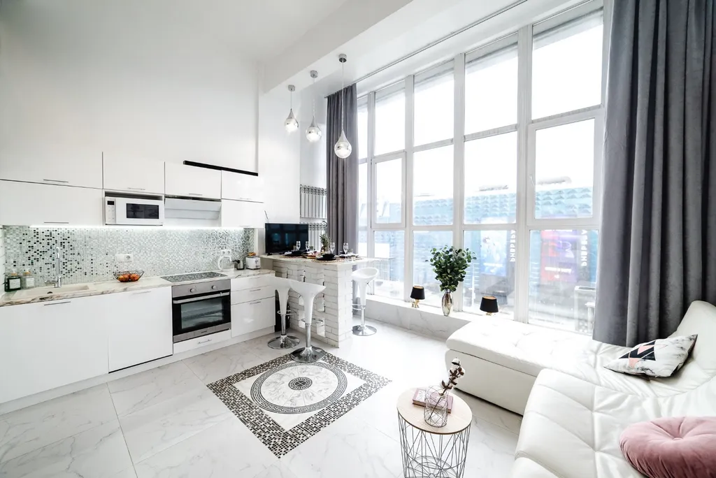 Квартира Квартира Большой двухуровневый лофт с собственной сауной и джакузи — Москва