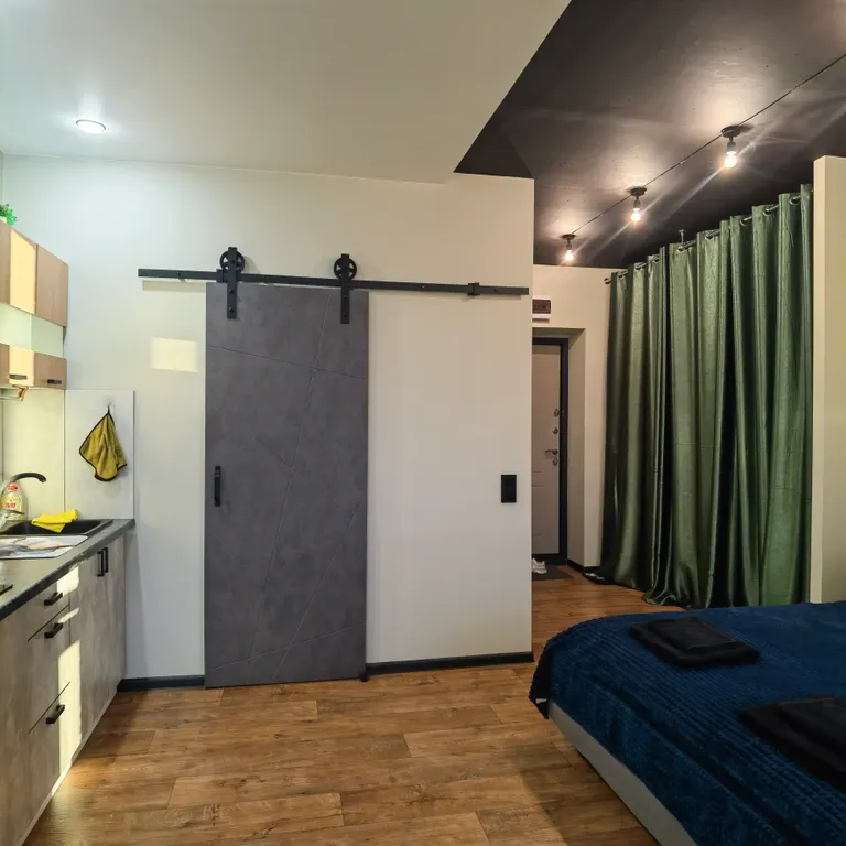 Студия в стиле Лофт с кондиционером в элитном доме