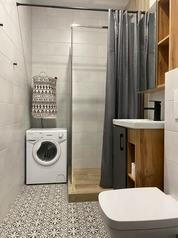 Студия с терасой в трёх минутах от пляжа