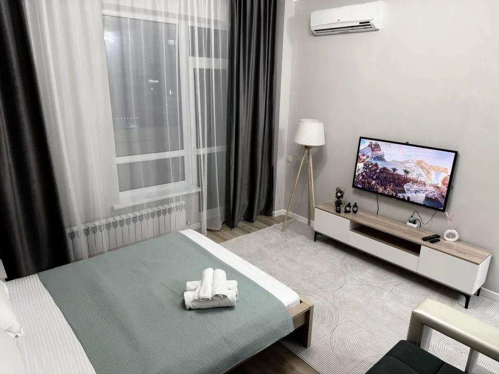 Светлая и стильная однокомнатная квартира район Экспо