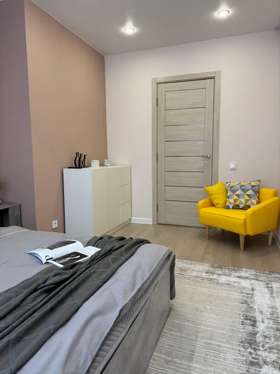 Квартира для 3 гостей рядом с М5