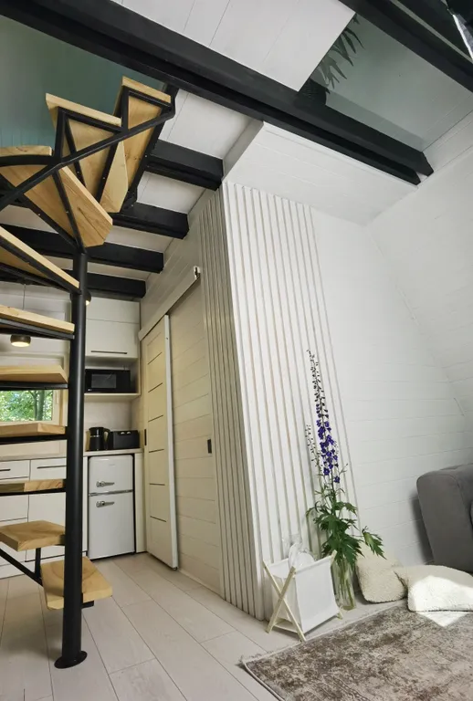 Уютный эко-домик А-фрейм