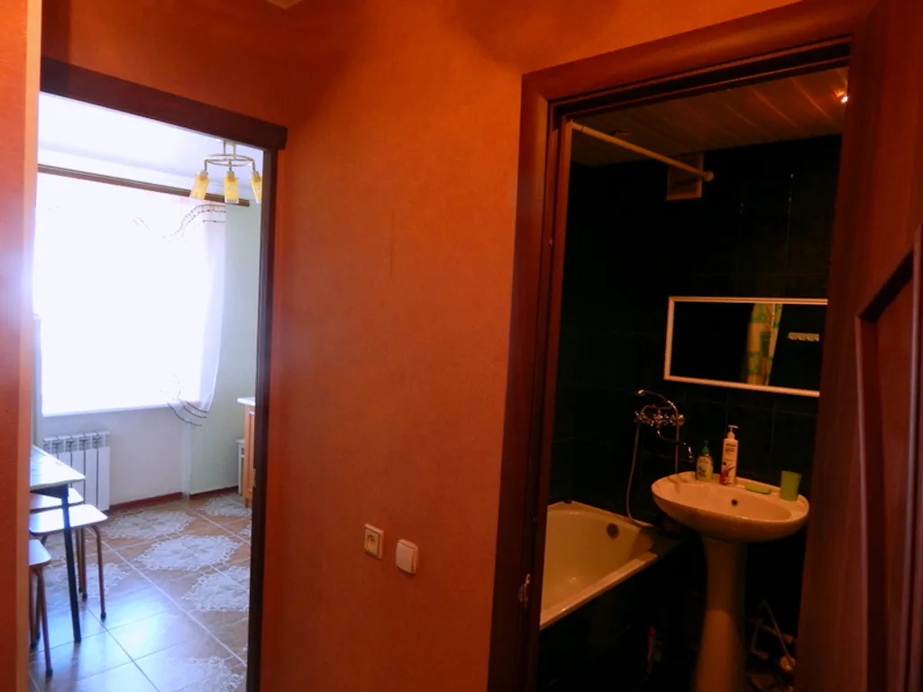 Многоквартирный дом в центре города, 1-комнатная квартира