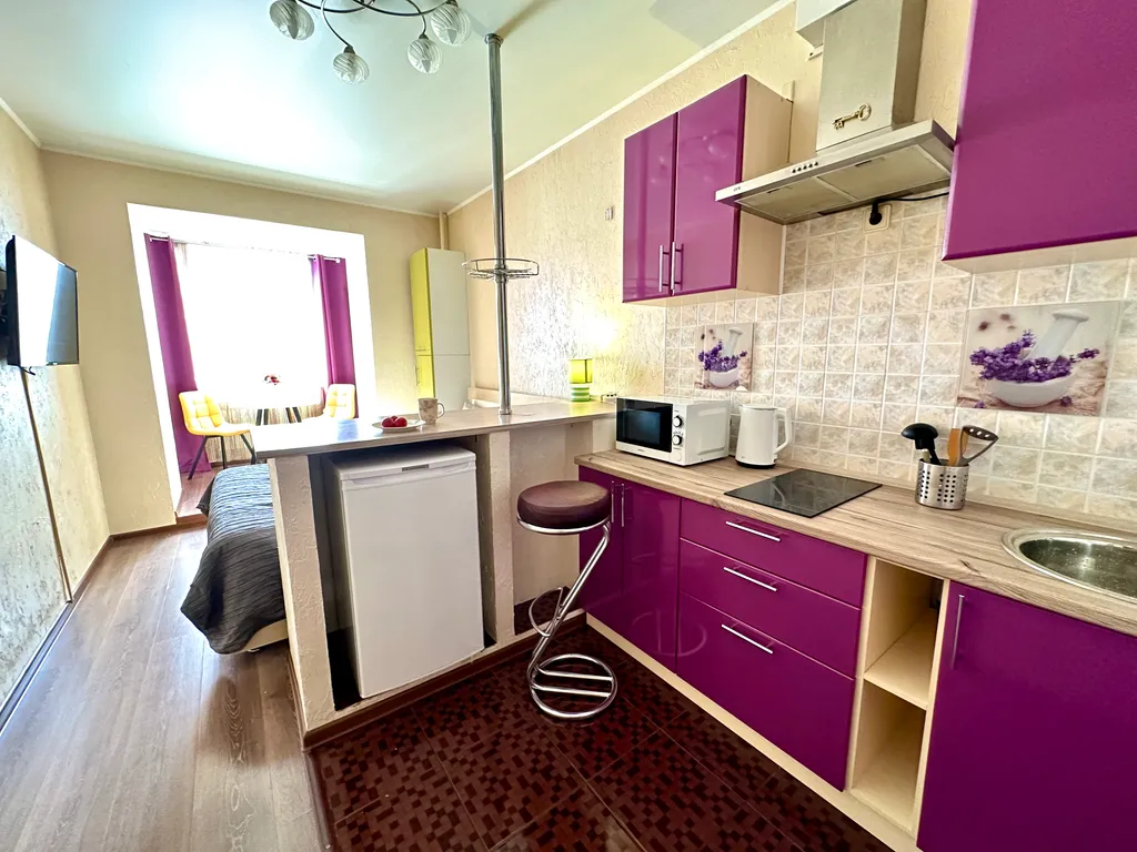 Яркая студия в новом ЖК