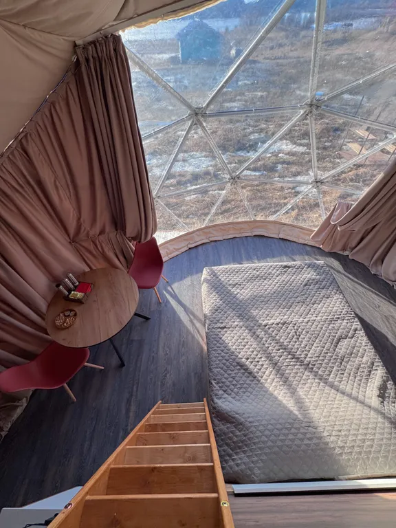 Глэмпинг Купол сфера Д6