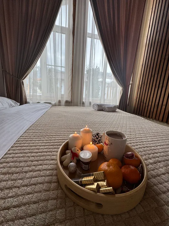 Коттедж Трёхкомнатные апартаменты с видом на горы — Архыз