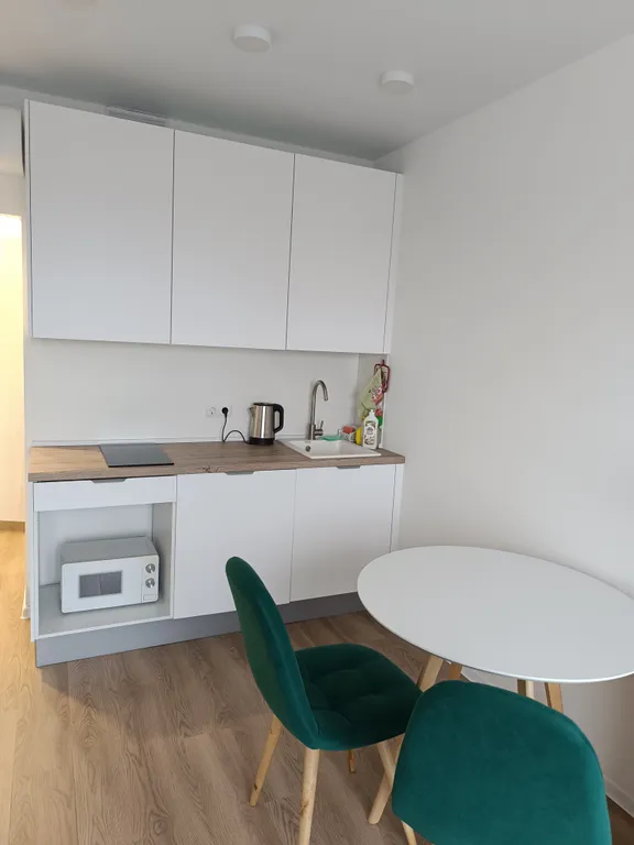 Уютная студия с видом на лес