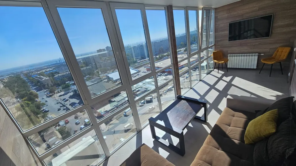 Элитная Квартира Евродвушка с террасой и красивым панорамным видом