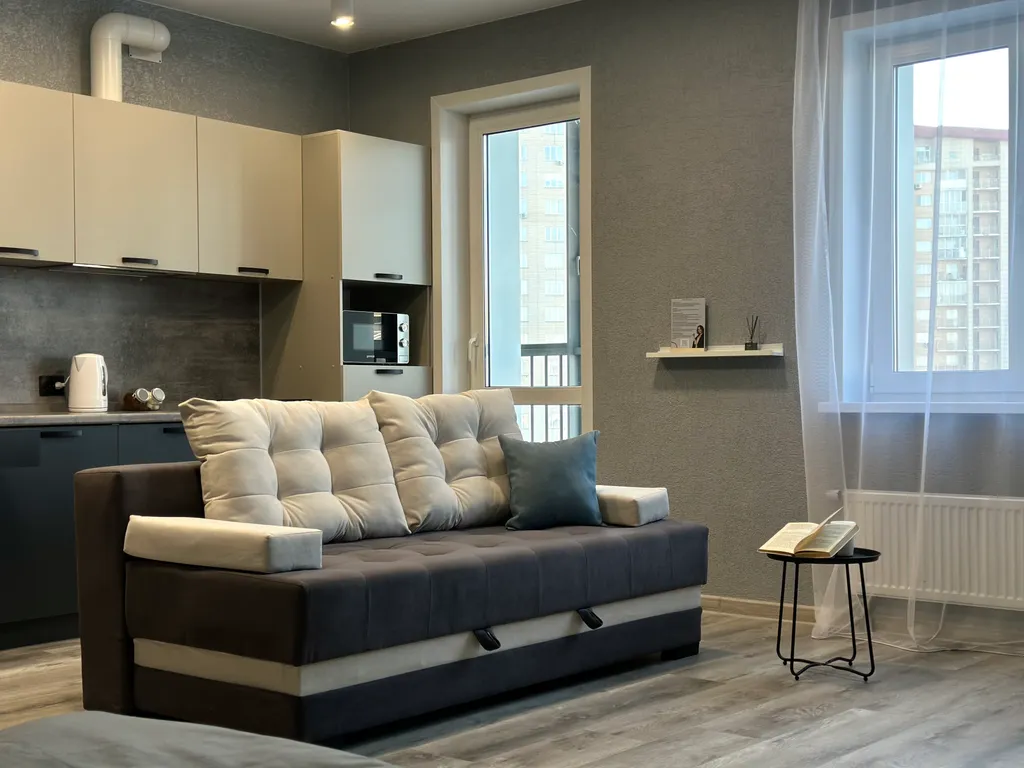 Просторная студия с джакузи рядом с ТЦ Планета