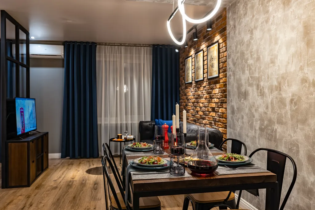 Популярная квартира в центре Британский лофт