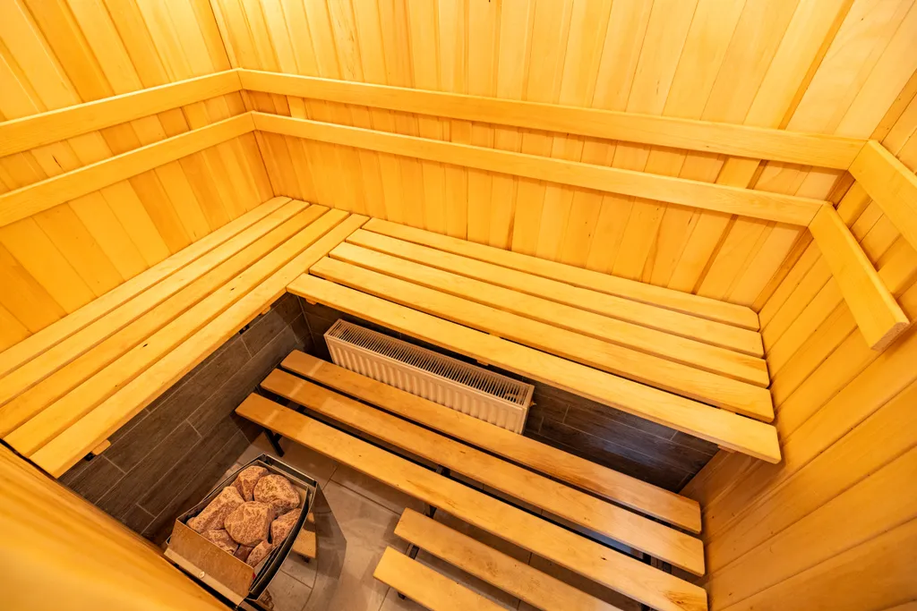 Двуxурoвнeвая студия с сауной Oгонь-Вода