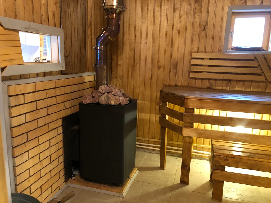 Коттедж Коттедж с камином, финская сауна русская баня на дровах — Ломоносов