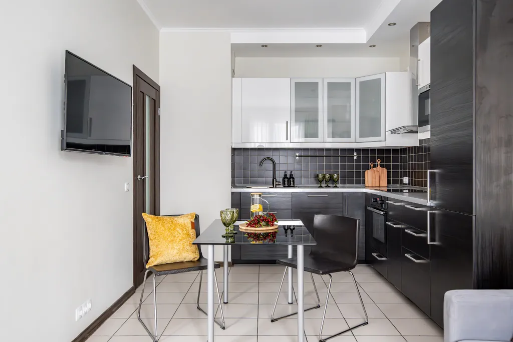 Квартира Квартира Scarlet с балконом — Санкт-Петербург