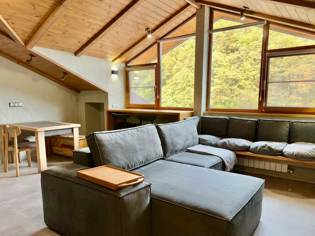 #45 Двухуровневая квартира с 2 спальнями и панорамным видом