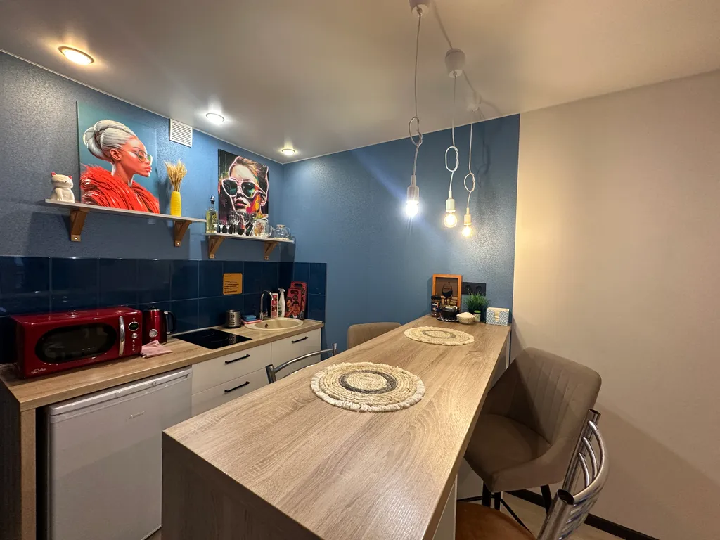 Стильная видовая студия на 24 этаже в ЖК Елецком