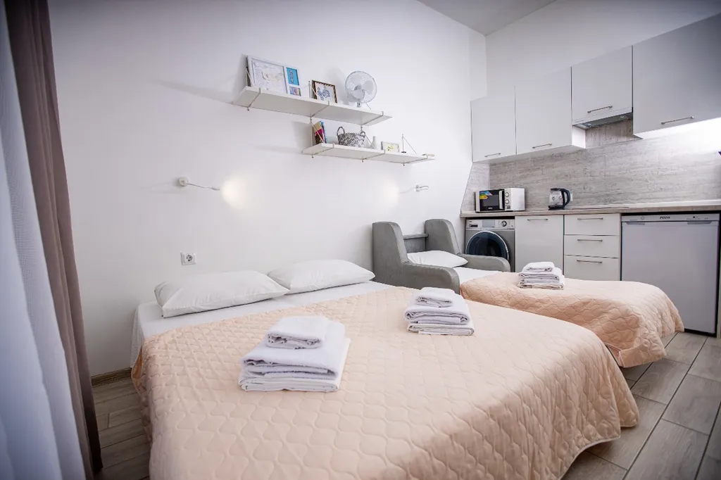 Квартира Квартира Студия в Сириусе возле Сочи парка -5 мин до моря — Сириус