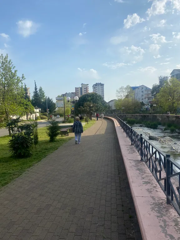 Квартира Квартира Студия с видом на горы и р.Псахе — Сочи