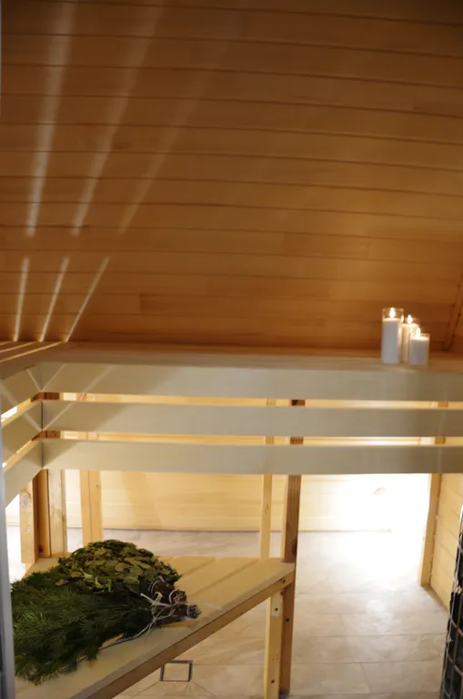 Уютный дом в сосновом лесу