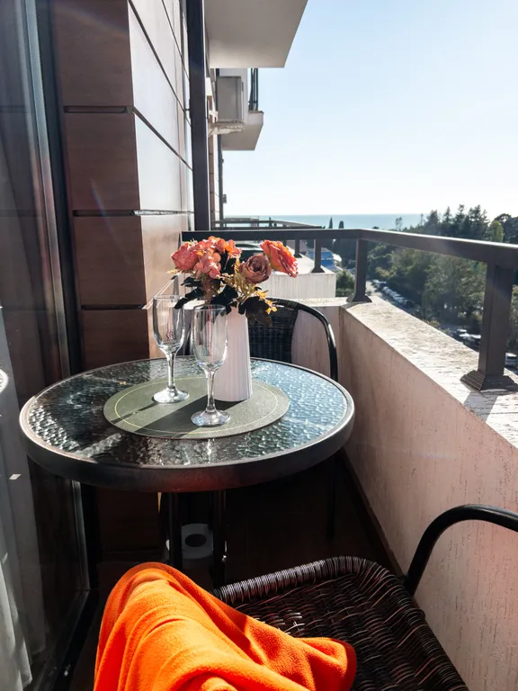 Квартира Уютная квартира с балконом и видом на море — Адлер