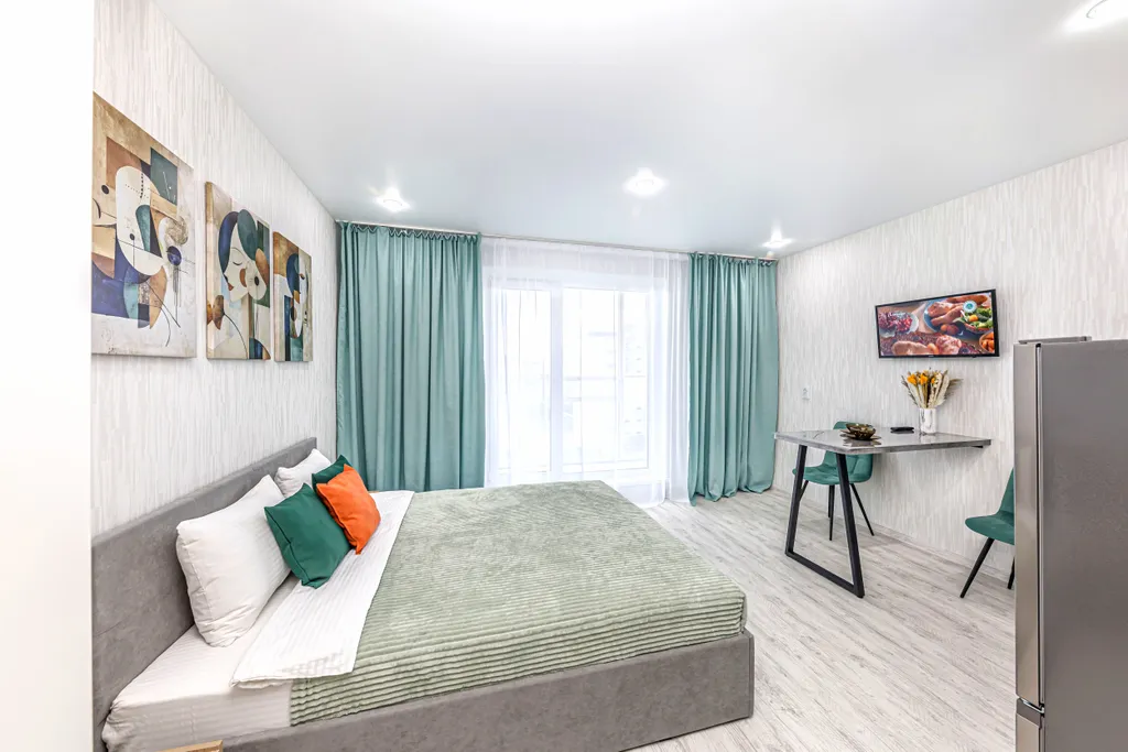 Квартира Уютная студия с кондиционером в ЖК Парковый — аренда посуточно в Челябинск