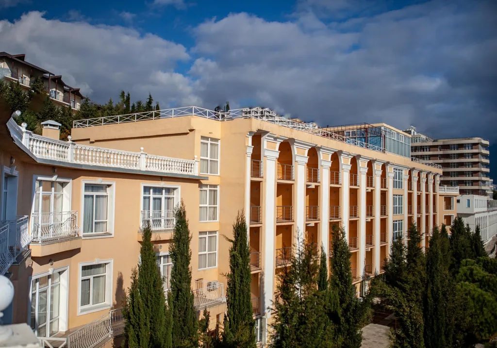 СПА«Ливадийский», ЖК Азор. Уютный 4х местный номер с видом на море 2эт