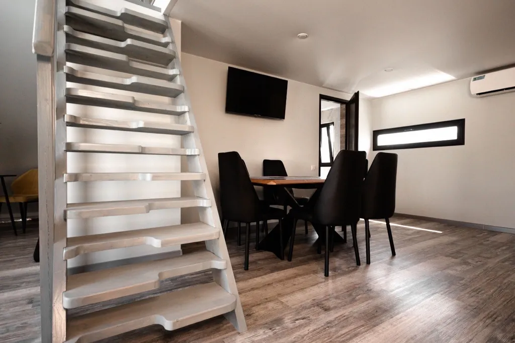 2-комнатный дом маус с чаном и баней на дровах в горах Адыгеи