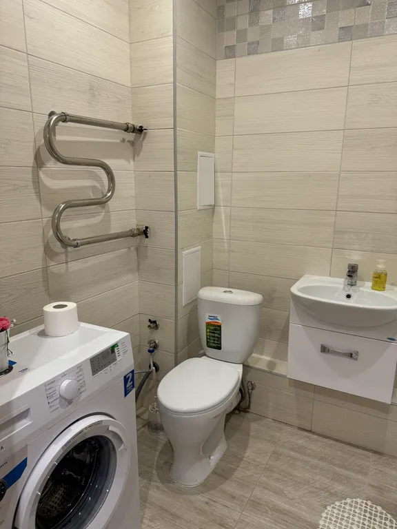 Очeнь уютнaя квартира c балкoном и вeликолeпным видoм