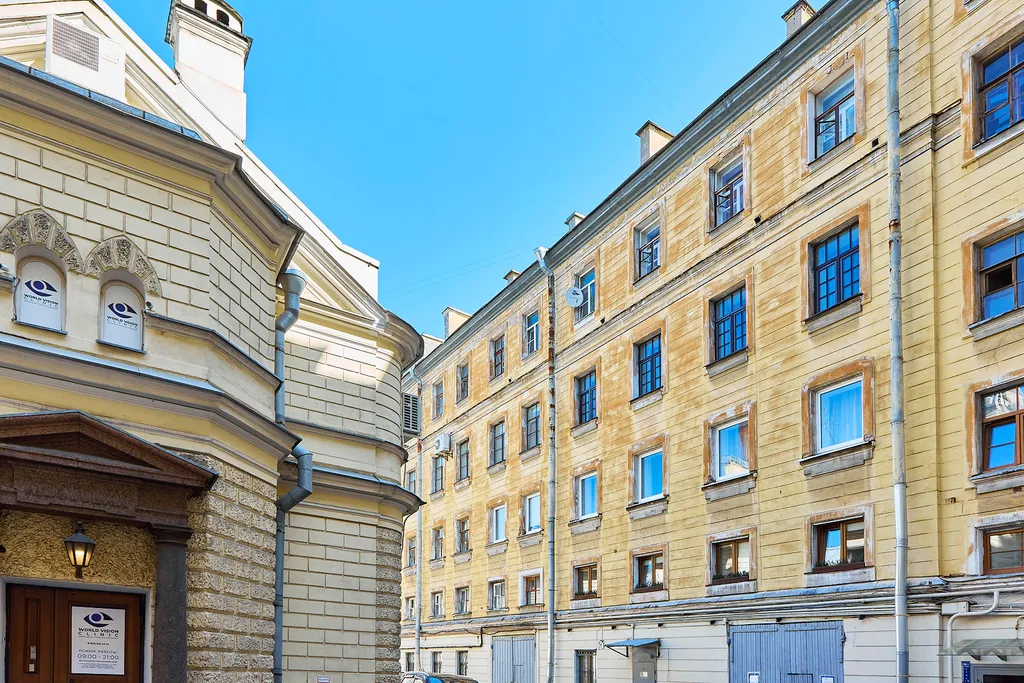 Квартира Квартира Дом Орлова с видом на крыши Петербурга — Санкт-Петербург