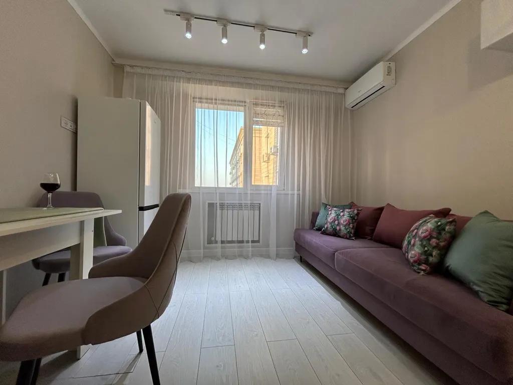 Трехкомнатные апартаменты Лавандовая гавань в самом центре Алматы