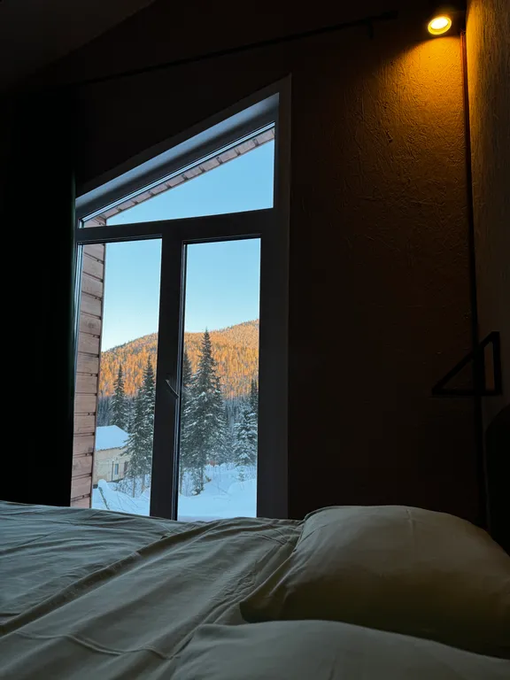 Коттедж Уютный домик с видом на горы — Шерегеш