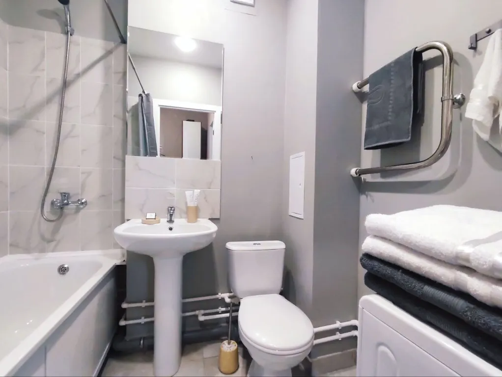 Светлая квартира в центре с шикарным видом