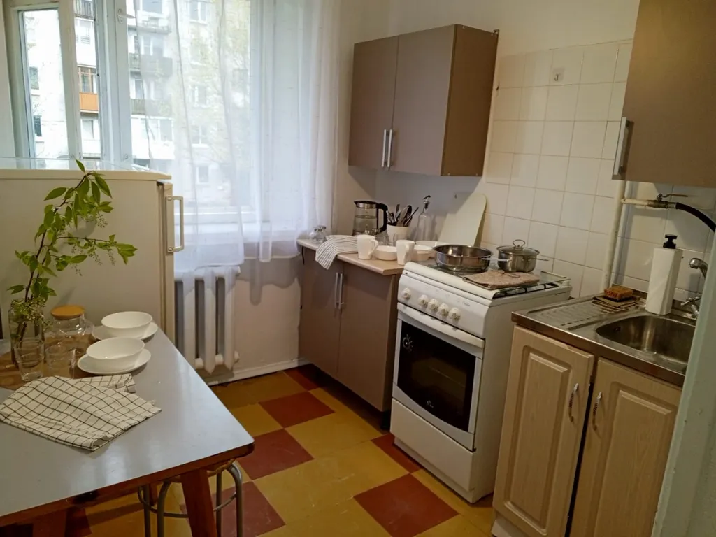 Светлая квартира в 15 минутах от Фонтанов Петергоф