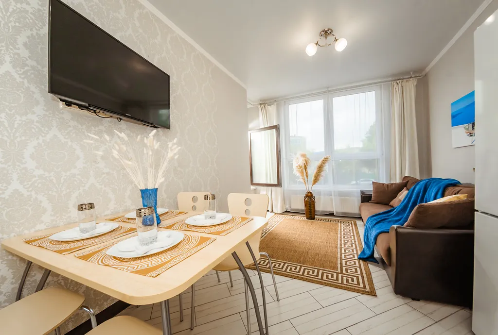 Квартира Квартира Просторная евродвушка — Анапа