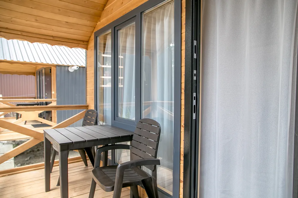 Эко-домик с видом на горы