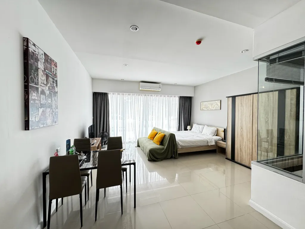 Большая студия chic condo 102 около пляжа карон