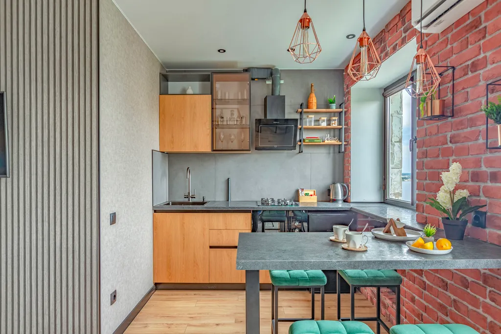 Студия Лофт Volga & Home с панорамным видом на музей Панораму и Волгу