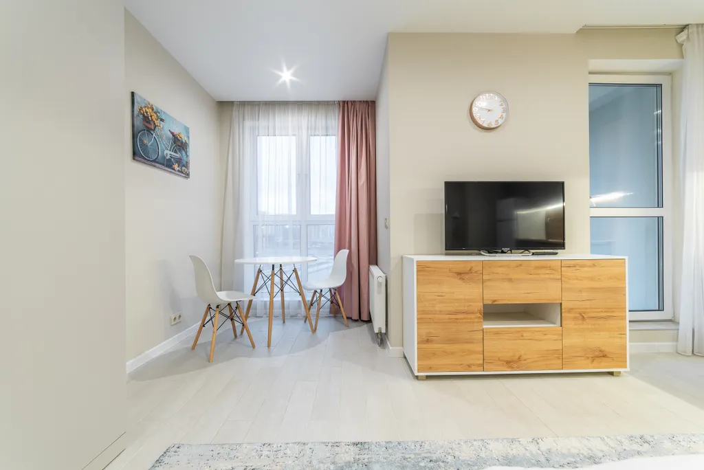 Квартира студия Минск Мир с балконом