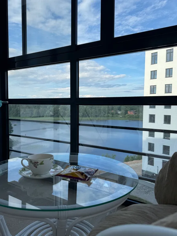 Стильная и уютная квартира в тихом, живописном районе Выборга