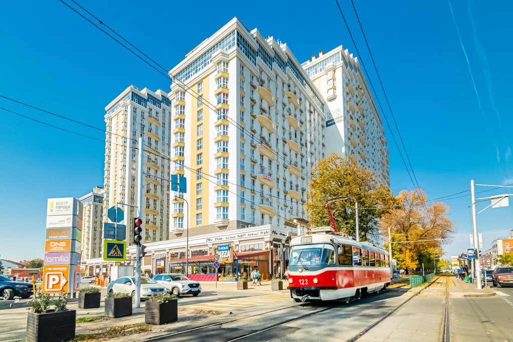 Квартира Квартира Евродвушка в центре, жк «большой», балкон с рабочим местом, чисто — Краснодар