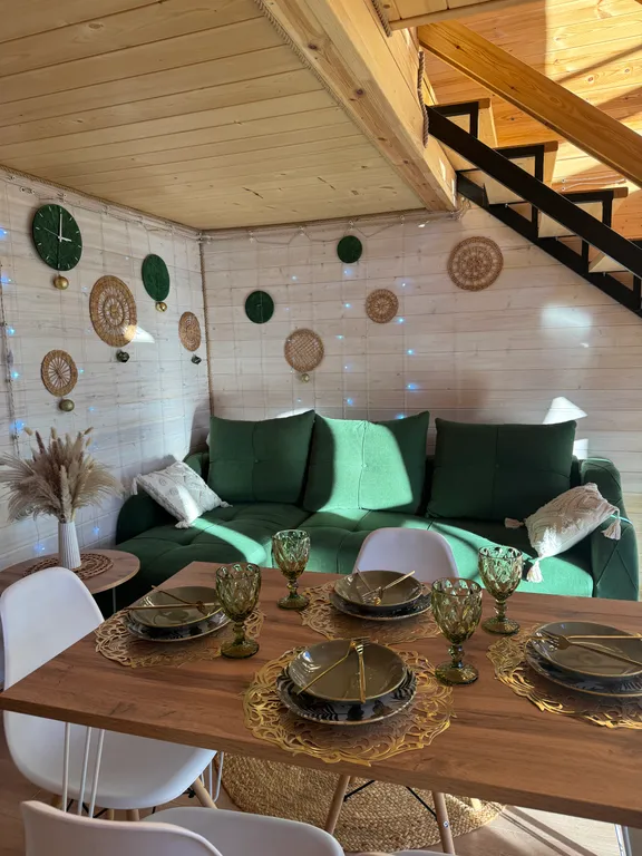 Барнхаус шикарным видом на горы