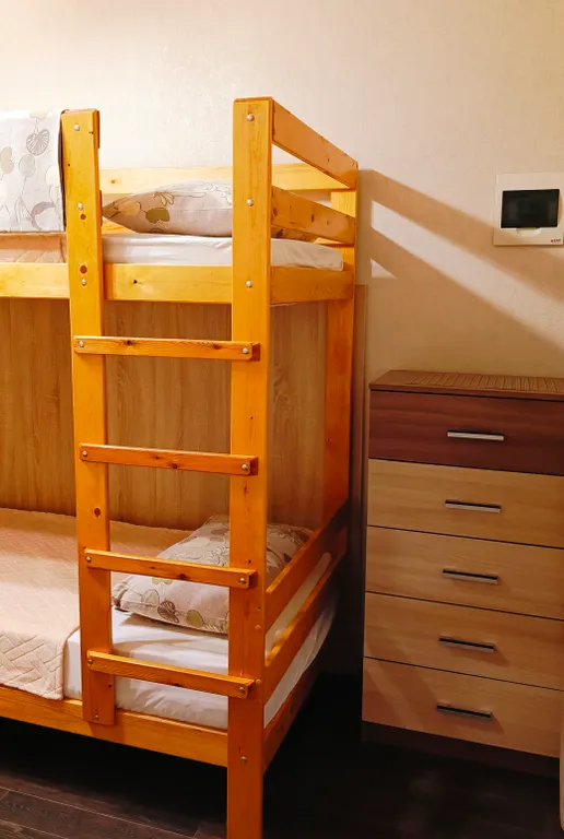 Очень уютный двухкомнатный номер студия, с кухней до 6 человек